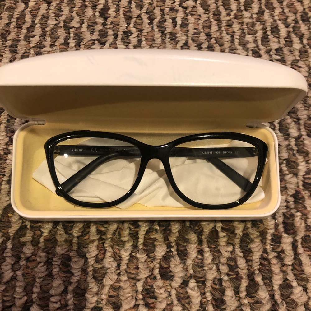 CHLOE BLACK FRAMES